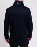 RRP €2135 PAUL & SHARK YACHTING 100% Cashmere Baize Coat Size L Rabbit Fur gallery photo number 4