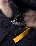 RRP €990 PARAJUMPERS Down Jacket Size S Waterproof Windproof Raccoon Fur gallery photo number 9