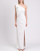 RRP €430 ML MONIQUE LHUILLIER x BHLDN Wedding Dress US16 UK20 XXL One Shoulder gallery photo number 5