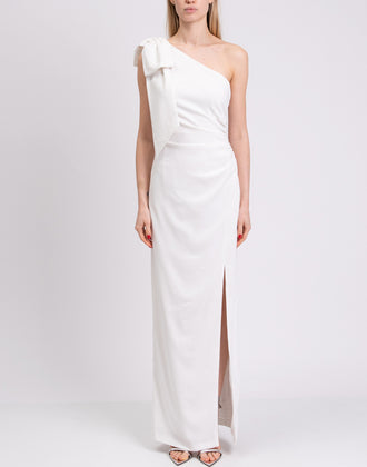 RRP €430 ML MONIQUE LHUILLIER x BHLDN Wedding Dress US16 UK20 XXL One Shoulder gallery photo number 5