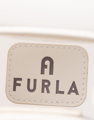 RRP €220 FURLA Micro Top Handle Satchel Bag Logo Turn Lock Flap Closure gallery photo number 7