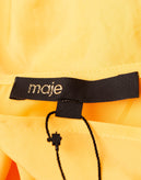 RRP €213 MAJE Maxi Dress EU38 US6 UK10 M Yellow Flared Sleeve Slit V-Neck gallery photo number 6