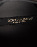 RRP €590 DOLCE & GABBANA Sneakers US7 UK6 EU40 Contrast Leather Logo Round Toe gallery photo number 8
