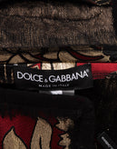 RRP €1820 DOLCE & GABBANA Jacquard Cropped Jacket IT40 US4 UK8 XS Silk Blend gallery photo number 11