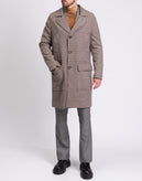 RRP €4935 BRUNELLO CUCINELLI Cashmere & Wool Coat IT46 US34 XS Houndstooth gallery photo number 3