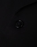 RRP€1950 DOLCE & GABBANA Wool Flannel Coat IT50 US40 L Black Lined Made in Italy gallery photo number 10