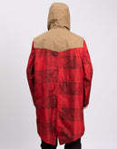 RRP€870 WOOLRICH x GRIFFIN Loveland Fishtail Parka Jacket US M EU L Gingham Hood gallery photo number 3