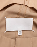 RRP€788 MAISON MARGIELA Trousers IT38 US2 UK6 XS Beige Pleated Turn-Up Cuffs gallery photo number 6