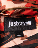 RRP€710 JUST CAVALLI Quilted Jacket IT46 US36 S Padded Printed Removable Hood gallery photo number 12