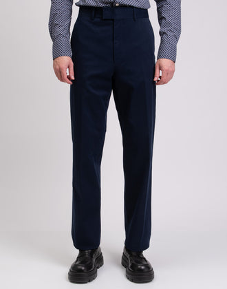 RRP €990 GUCCI Wool Flat Front Trousers IT48 US38 M Blue Cropped Made in Italy gallery photo number 3