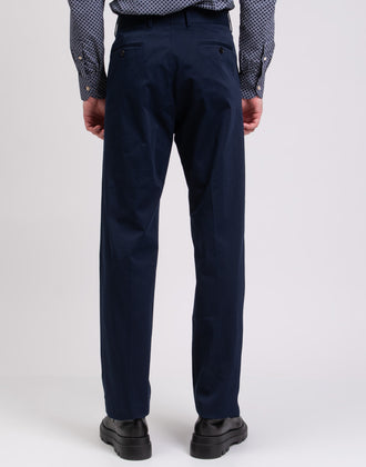 RRP €990 GUCCI Wool Flat Front Trousers IT48 US38 M Blue Cropped Made in Italy gallery photo number 5