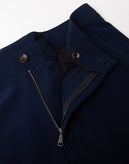 RRP €990 GUCCI Wool Flat Front Trousers IT50 US40 L Blue Cropped Made in Italy gallery photo number 8