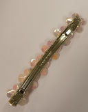 RRP €125 LELET NY Hair Clip Set Flowers Beads Freshwater Pearls Made in France gallery photo number 3
