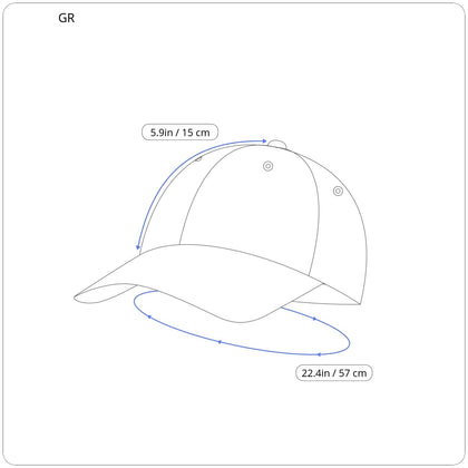 NEW ROCK ORIGINAL Baseball Cap One Size Embroidered Logo Curved Peak Two Tone gallery photo number 5