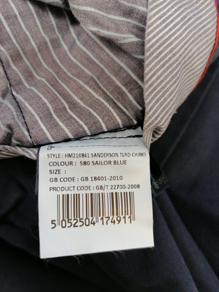 HACKETT Chino Trousers Size 28 - R Branded Button Zip Fly Stretch Garment Dye gallery photo number 11