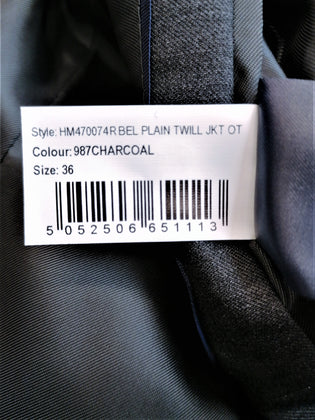 RRP€415 HACKETT Wool Twill Blazer Jacket Size 36R 46R XS Fully Lined Notch Lapel gallery photo number 11