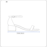 RRP€260 VANESSA BRUNO Leather Sandals US9 EU39 UK6 Ankle Strap Made in Italy gallery photo number 4