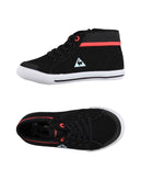 LE COQ SPORTIF Mid Top Sneakers EU 26 UK 8 US 9 Shiny Trims Logo Lace Up & Zip gallery photo number 1