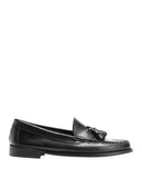 RRP €150 8 Leather Loafer Shoes Size 43 UK 9 US 10 Black Tassels Made in Italy gallery photo number 4