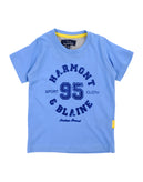 HARMONT & BLAINE T-Shirt Top Size 6M / 68CM Velour Coating Front Round Neck gallery photo number 1