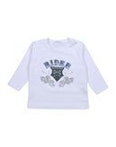 MUFFIN & CO. T-Shirt Top Size 3M Printed 'RIDER' Made in Italy gallery photo number 1
