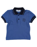 BYBLOS Polo Shirt Size 6M Embroidered Logo Spread Collar Made in Italy gallery photo number 1