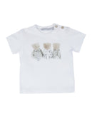 PER TE'' T-Shirt Top Size 9M Teddy Bead Print Made in Italy gallery photo number 1