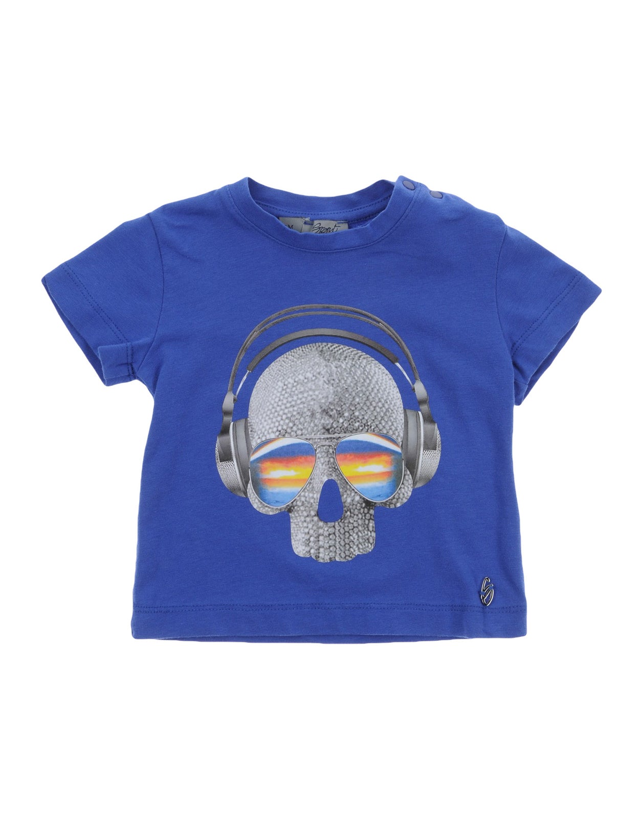 GRANT GARCON BABY T-Shirt Top Size 6M Coated Skull gallery main photo