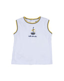 TUTTO PICCOLO Vest Top Size 6M Embroidered Logo gallery photo number 1