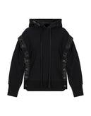 RRP €550 BEN TAVERNITI UNRAVEL PROJECT Hoodie Size S Button Sides Made in Italy gallery photo number 1