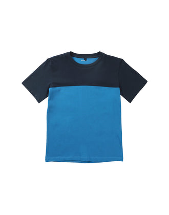8 KIDS T-Shirt Top Size 6Y Colour Block Made in Portugal gallery photo number 1