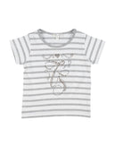 TWIN-SET SIMONA BARBIERI T-Shirt Top Size 2Y Melange Effect Rhinestones gallery photo number 1