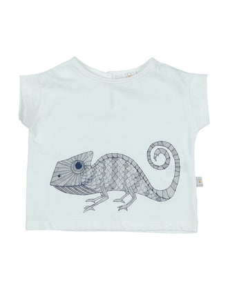 FILOBIO T-Shirt  Top Size 3M / 60CM Coated Chameleon Front Made in Italy gallery photo number 1
