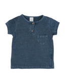 BEAN'S T-Shirt Top Size 6-9M / 74CM Striped Garment Dye gallery photo number 1