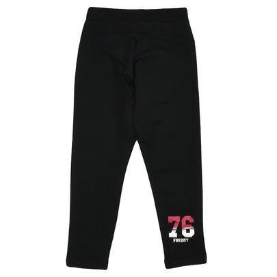 FREDDY Sweat Trousers Size 7-8Y / 130-140CM Stretch Coated Logo