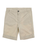 LELLEBU Chino Shorts Size 8Y Turn-Up Cuffs Zip Fly gallery photo number 1