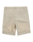 LELLEBU Chino Shorts Size 8Y Turn-Up Cuffs Zip Fly gallery photo number 2