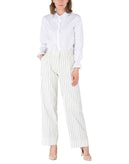 RRP €130 WOOD WOOD Trousers Size 38 Partly Lined Striped gallery photo number 1