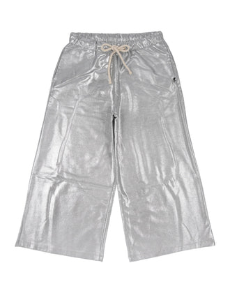 L:U L:U By MISS GRANT Sweat Trousers Size 42 / 12Y / 158-164CM Metallic Effect gallery photo number 1