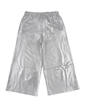 L:U L:U By MISS GRANT Sweat Trousers Size 42 / 12Y / 158-164CM Metallic Effect gallery photo number 2