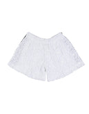 TUTU & PERLE Lace Shorts Size L / 18Y Elastic Waist Made in Italy gallery photo number 2