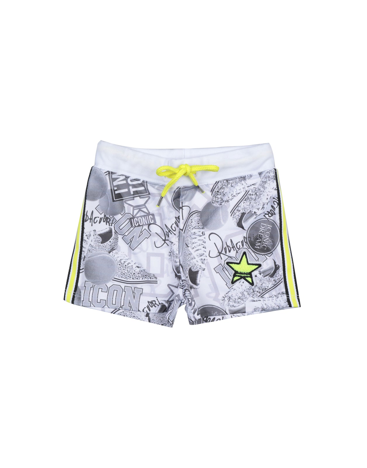 RUBACUORI Sweat Shorts Size 4Y Printed Star Patch gallery main photo