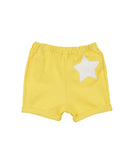 DUEPUNTISPAZIO Shorts Size 6-12M Star Patch HANDMADE in Italy gallery photo number 1