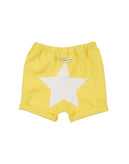 DUEPUNTISPAZIO Shorts Size 6-12M Star Patch HANDMADE in Italy gallery photo number 2