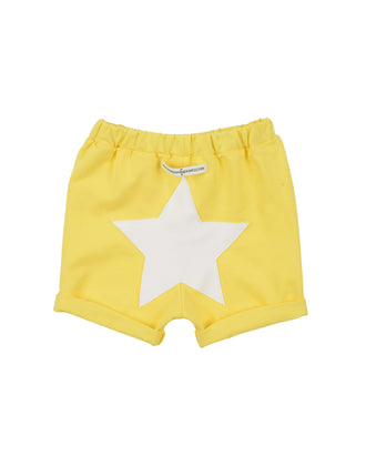 DUEPUNTISPAZIO Shorts Size 6-12M Star Patch HANDMADE in Italy gallery photo number 2