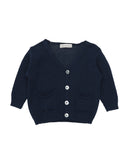 J.O. MILANO  Cardigan Size 3M / 56CM Dark Blue Y Neck Made in Italy gallery photo number 1