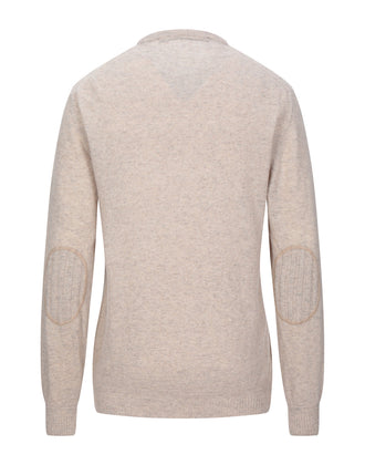 RRP €145 MESSAGERIE Jumper Size 3XL Thin Wool Blend Ribbed Melange Made in Italy gallery photo number 2