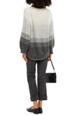 RRP€1705 BRUNELLO CUCINELLI Jumper Size M Mohair & Wool Blend Monili Beads gallery photo number 2