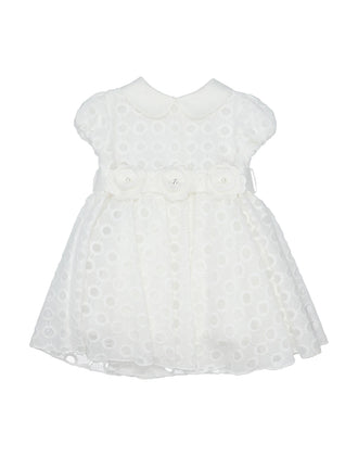 ELLIETTE Flare Dress Size 2 / 6-9M Belted Embroidered gallery photo number 1