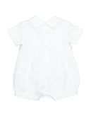 RRP €105 J.O. MILANO Linen Romper Size 1M / 50CM Striped gallery photo number 2